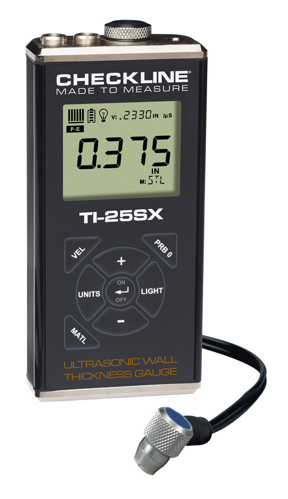 Ultrasonic Thickness Gauge “Checkline” Model TI-25SX Ultrasonic Thickness Gauge “Checkline” Model TI-25SX